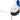 JBL Quantum 100p Console - fone de ouvido para jogos para PlayStation (branco), branco/azul, médio - OctoShop