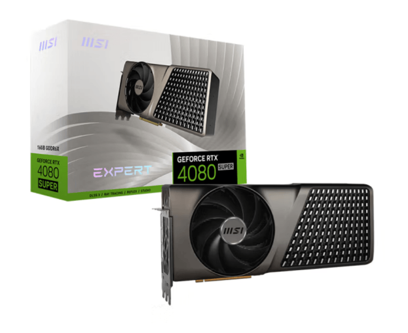 Placa de vídeo Gamer MSI GeForce RTX 4080 SUPER 16GBB Placa de vídeo Gamer MSI GeForce RTX 4080 SUPER 16GBB