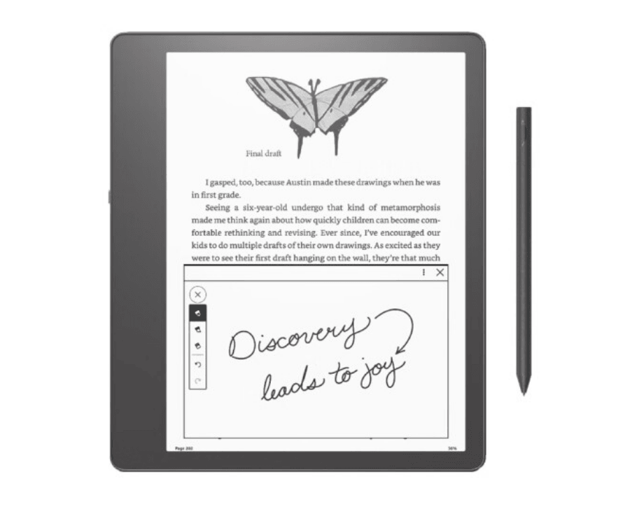 Amazon Kindle Scribe 32GB: Leitor de E-Book com Caneta Premium e Amazon Kindle Scribe 32GB: Leitor de E-Book com Caneta Premium e