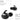 Headset Philips SHB2515 | True Wireless Bluetooth 5.0 | Charging Box Can Charge the Phone | Preto - OctoShop