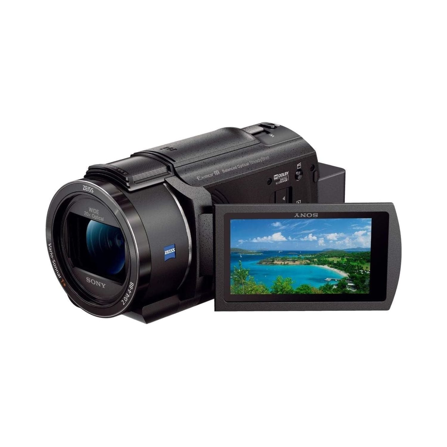 ★極美品★ソニー SONY FDR-AX45 #1344 Sony FDR-AX45 Filmadora 4K Handycam com Estabilização Óptica
