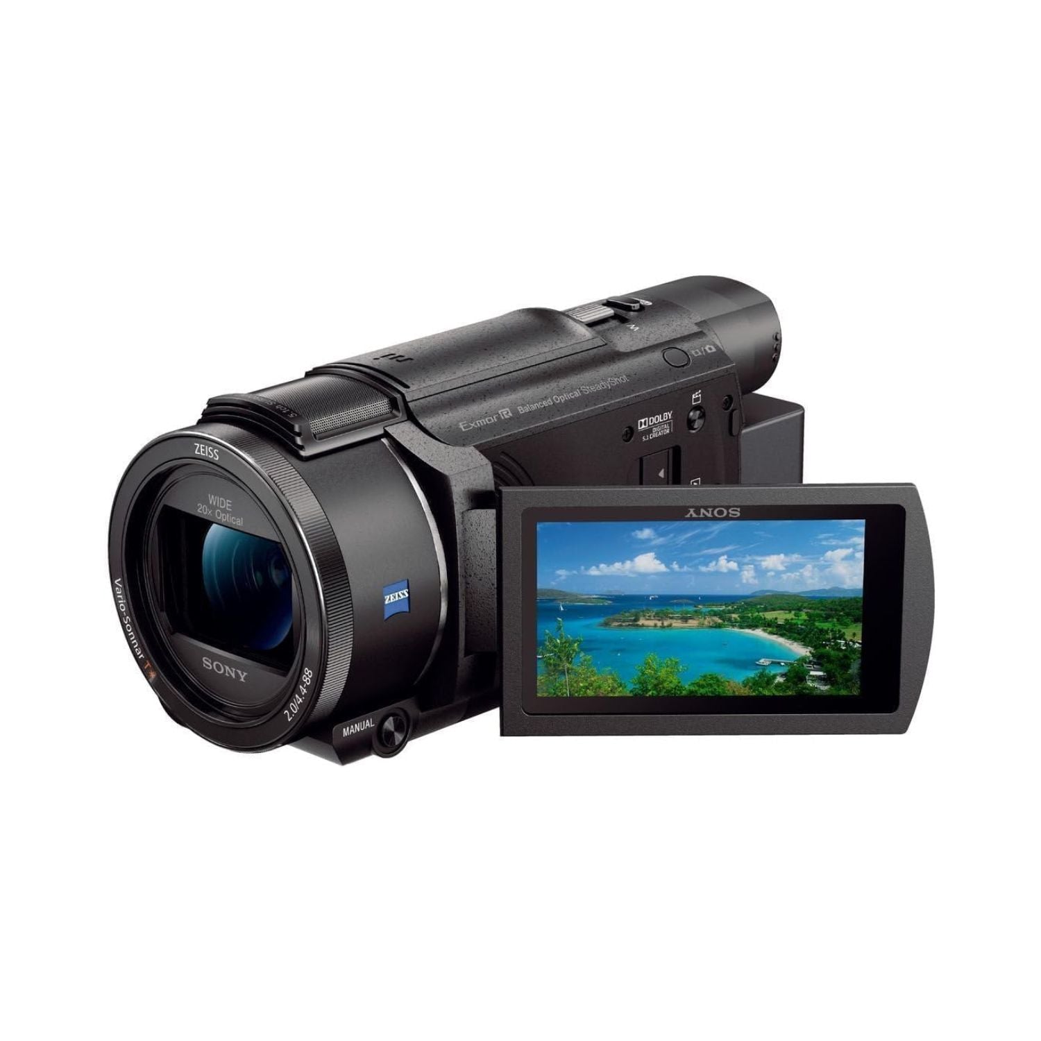 ビデオカメラ SONY HANDYCAM FDR-AX60 Sony FDR-AX60 Handycam 4K UHD com Zoom Óptico 20x – OctoShop