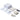 Shokz OpenFit | Fones de Ouvido Open Ear Bluetooth | com Redução de Ruído | Branco - OctoShop