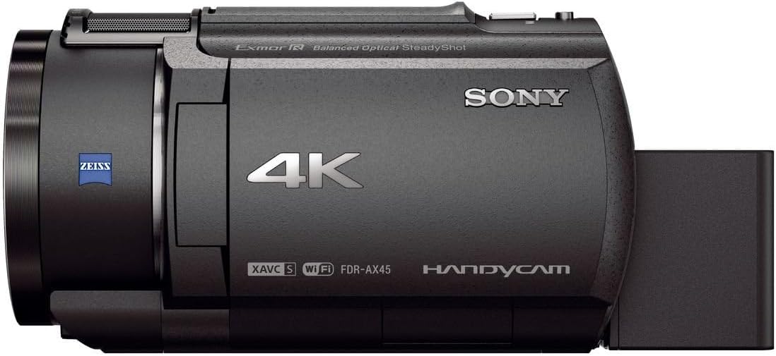 Sony FDR-AX45 Filmadora 4K Handycam com Estabilização Óptica