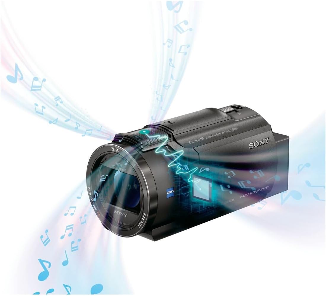 Sony FDR-AX45 Filmadora 4K Handycam com Estabilização Óptica