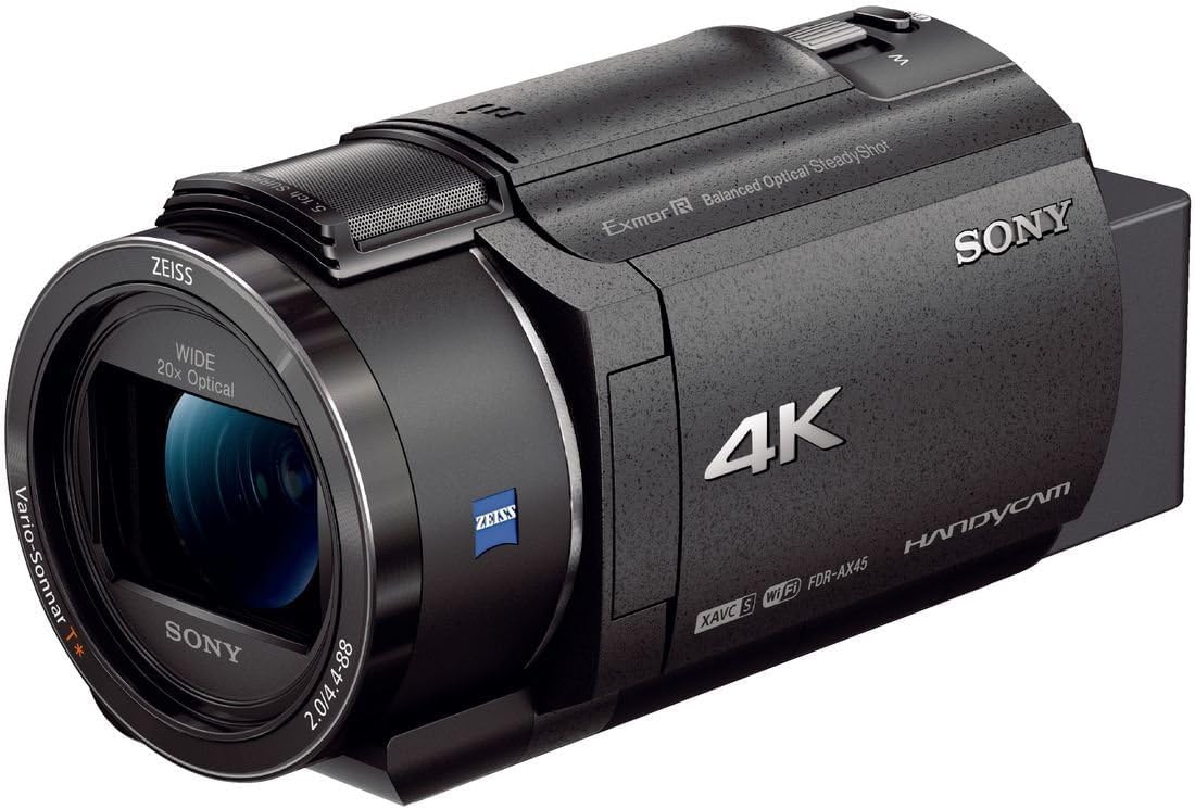 Sony FDR-AX45 Filmadora 4K Handycam com Estabilização Óptica