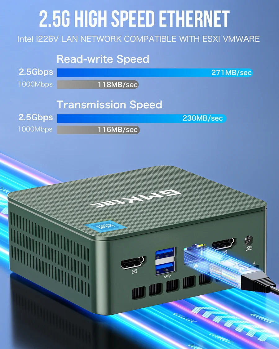 Mini PC GMKtec NucBox G3 Plus Intel N100 N150 até 16GB – OctoShop
