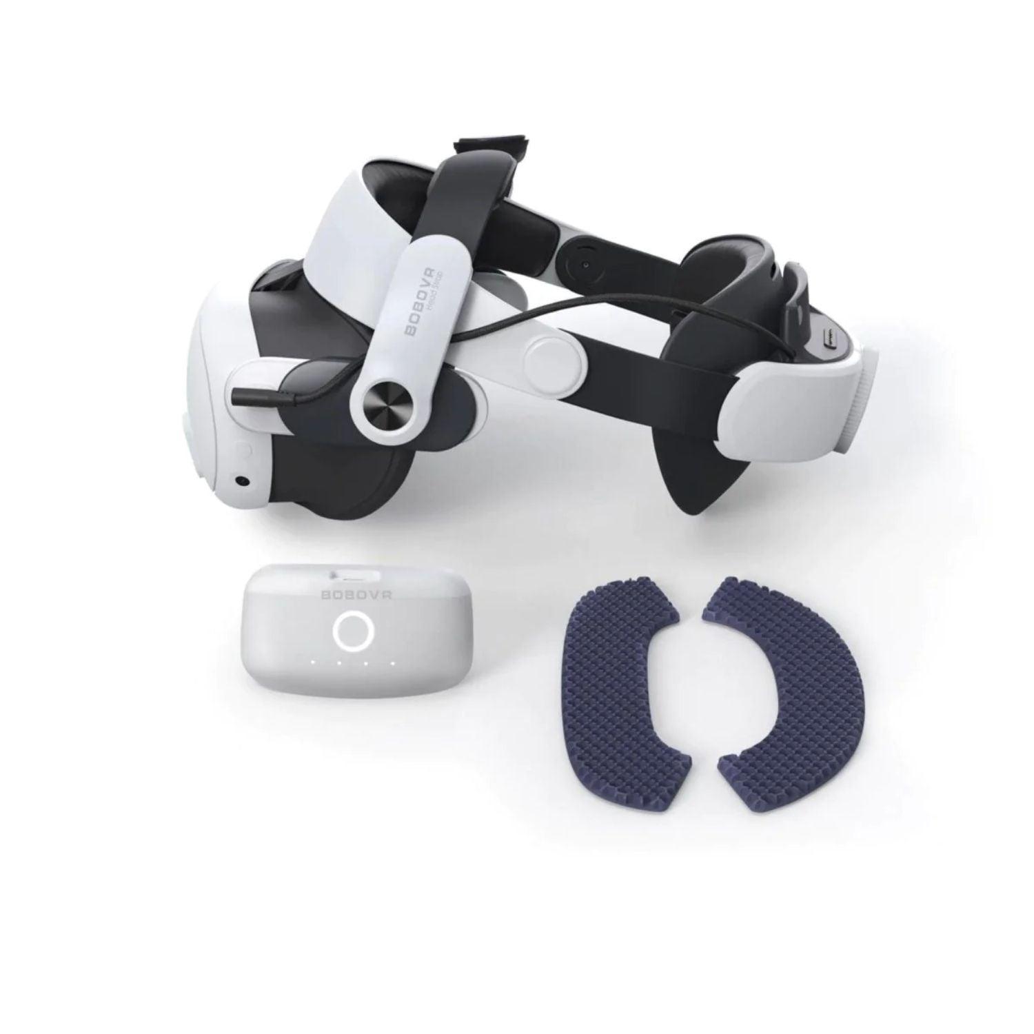 Alça de Cabeça BoboVR M3 Pro Quest 3 B2 Battery conforto e energia
