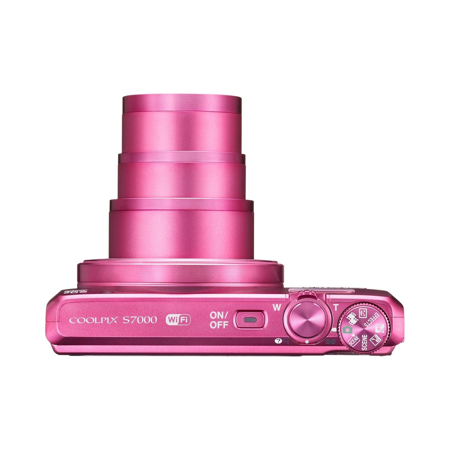 Câmera Digital Nikon Coolpix S7000 com Wi-Fi e Zoom Óptico 20x