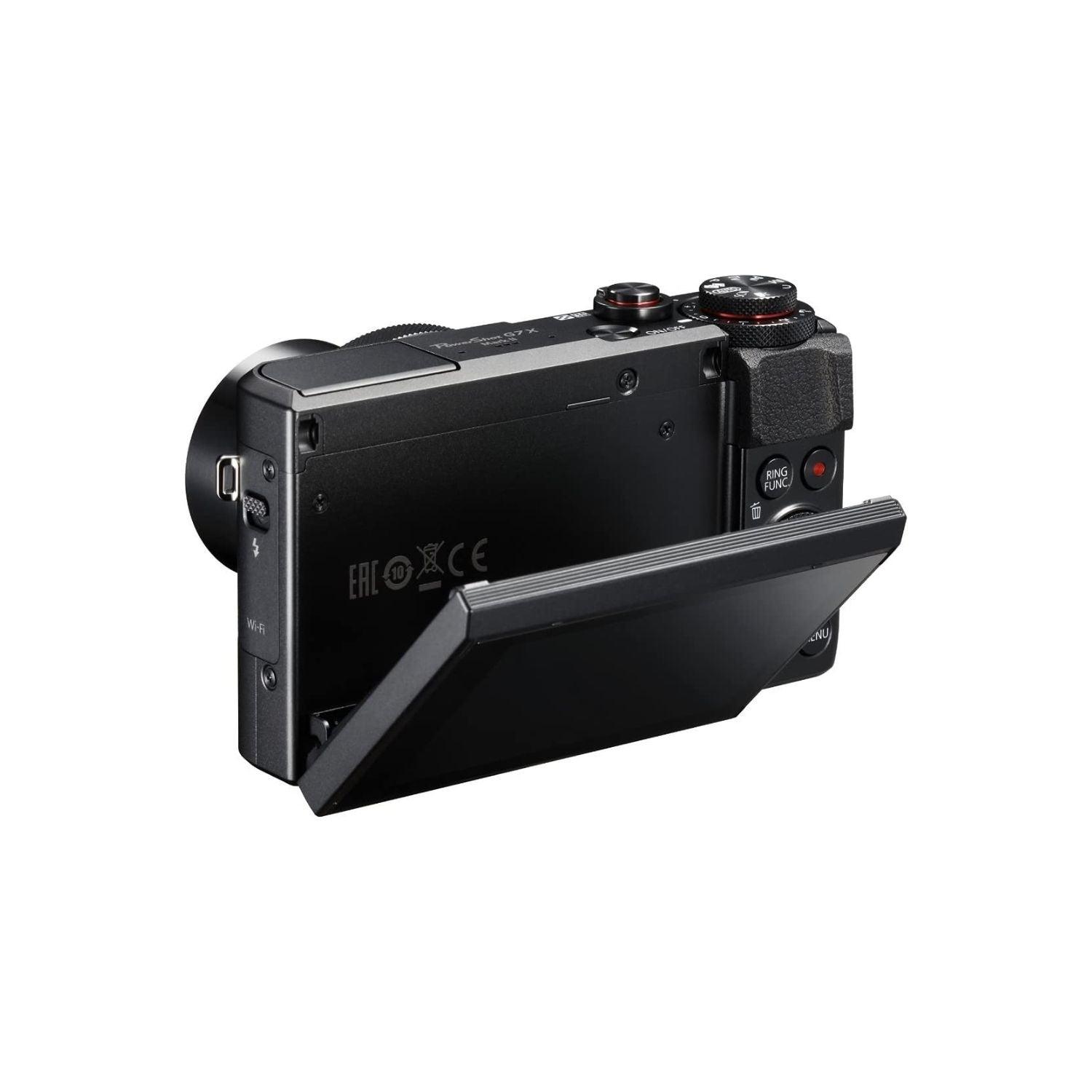 Câmera Digital Canon PowerShot G7X Mark II 20,1MP Full HD com Wi