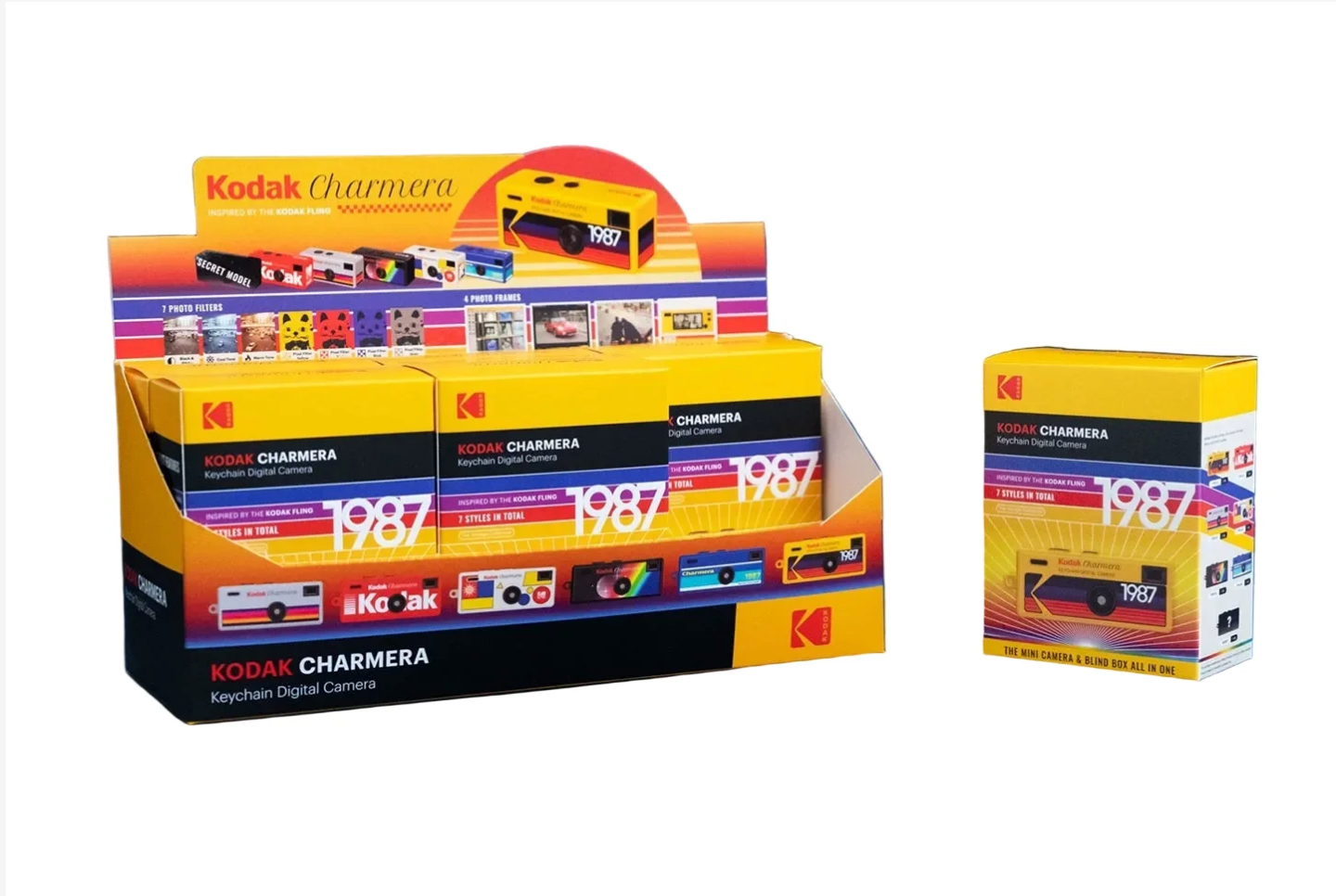 Kodak Charmera 1987 — Câmera Digital Compacta Retrô – OctoShop Kodak Charmera 1987 — Câmera Digital Compacta Retrô – OctoShop