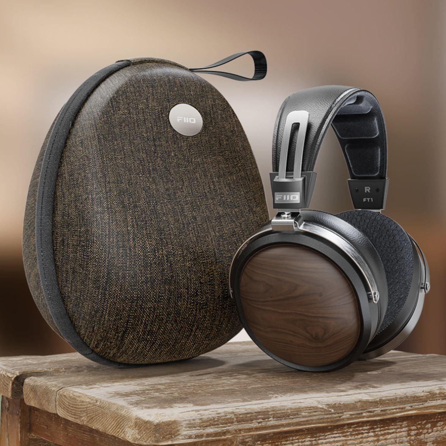 ヘッドホン FiiO FT1 FiiO FT1 Over-Ear Fechado | Som Hi-Fi, Madeira Premium, Driver