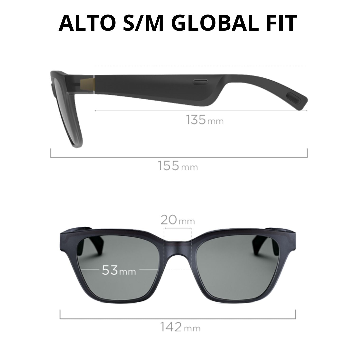 BOSE Frames Alto Bluetooth眼鏡 Óculos de Sol, Bose, Frames Alto bose frames alto com áudio