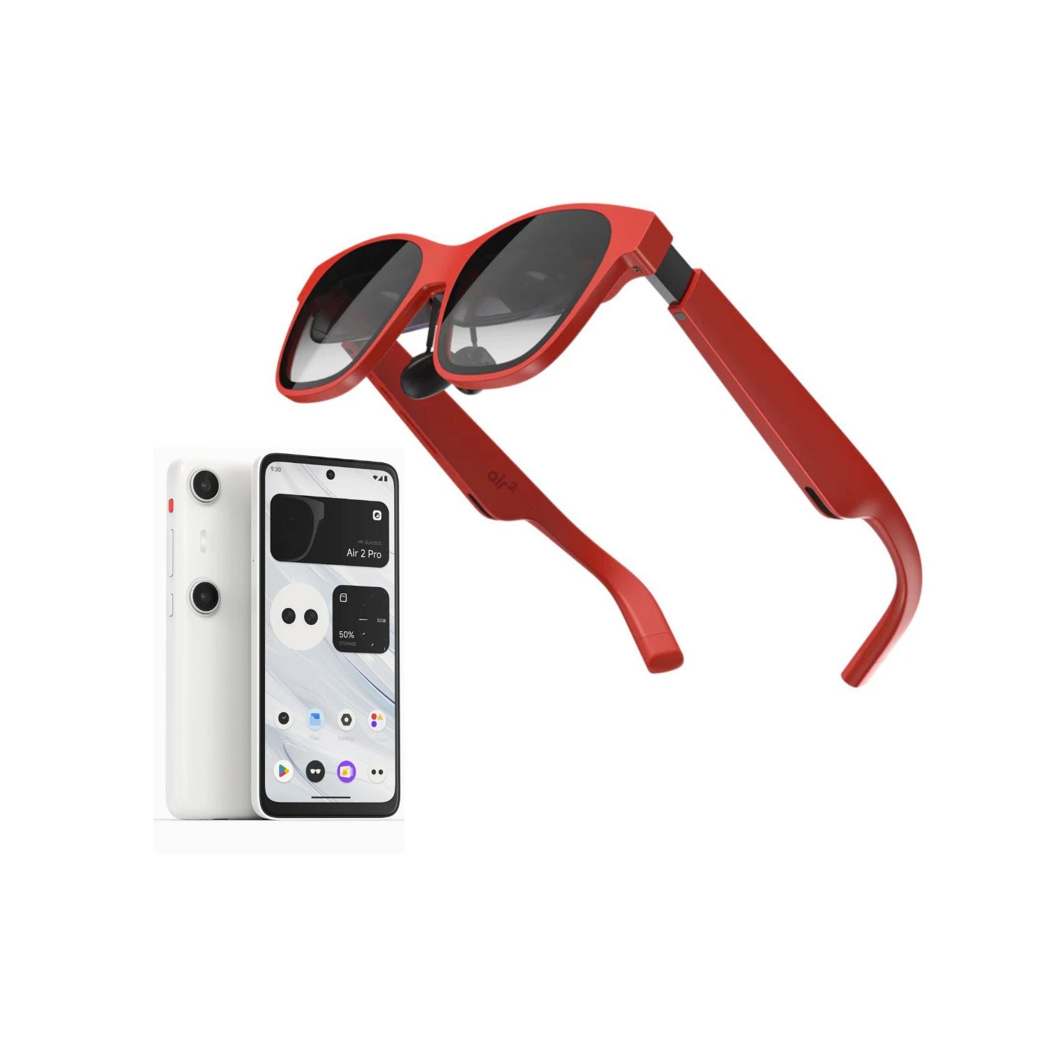 Óculos AR XREAL Air 2 Pro Realidade Aumentada Imersão Total e