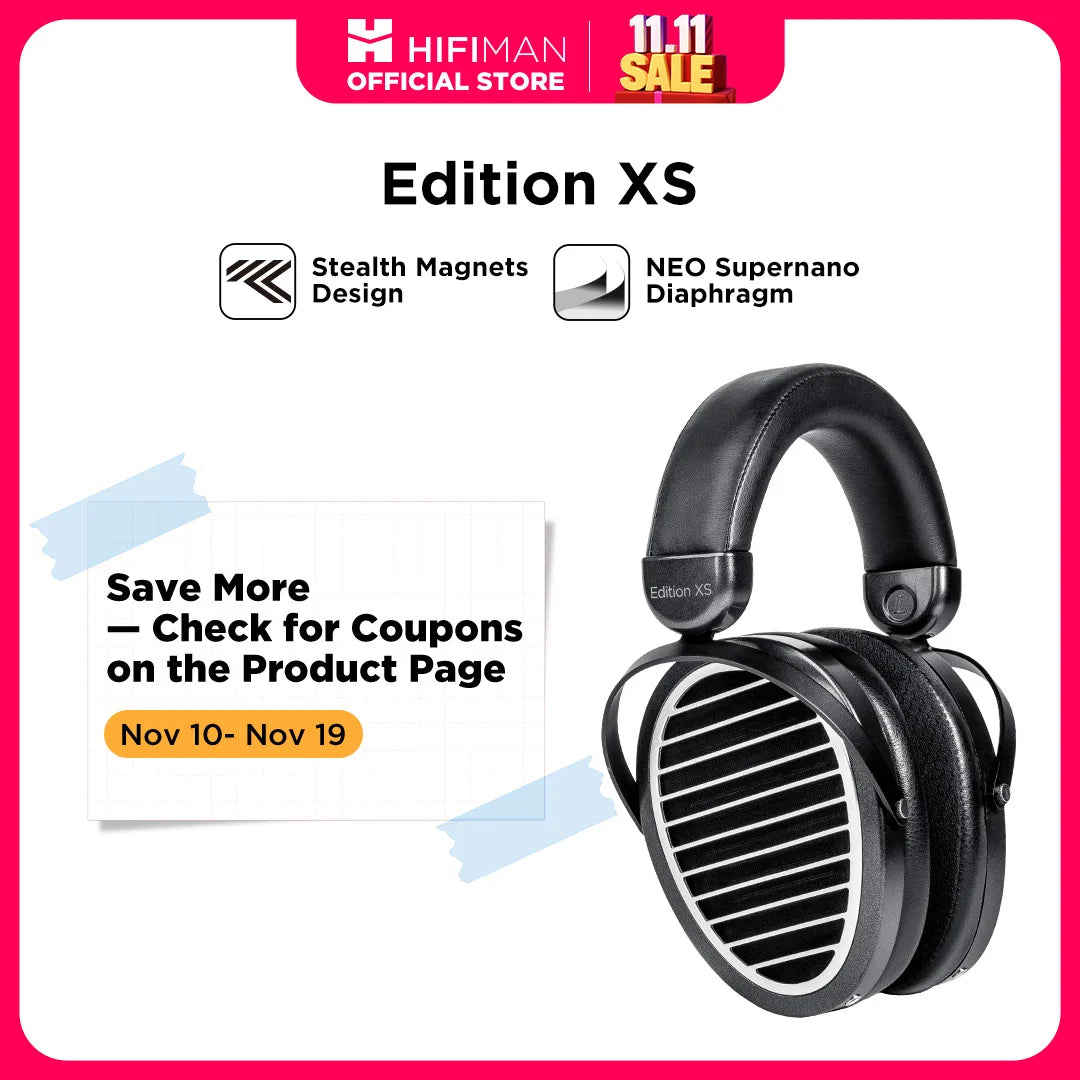 HIFIMAN Edition XS Fone Planar Magnético Aberto Hi-Fi – OctoShop HIFIMAN Edition XS Fone Planar Magnético Aberto Hi-Fi – OctoShop