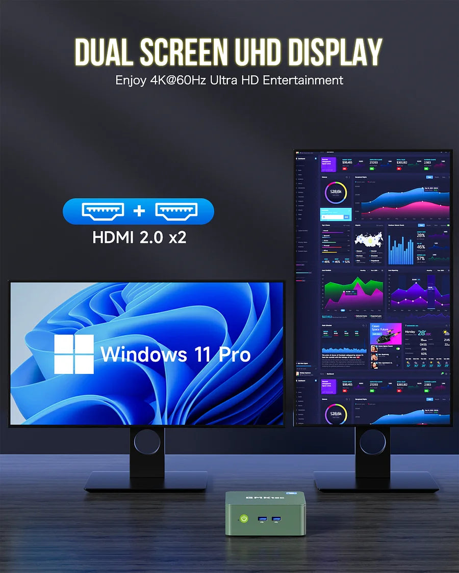 Mini PC GMKtec NucBox G3 Plus Intel N100 N150 até 16GB – OctoShop