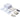 Shokz OpenFit | Fones de Ouvido Open Ear Bluetooth | com Redução de Ruído | Branco - OctoShop